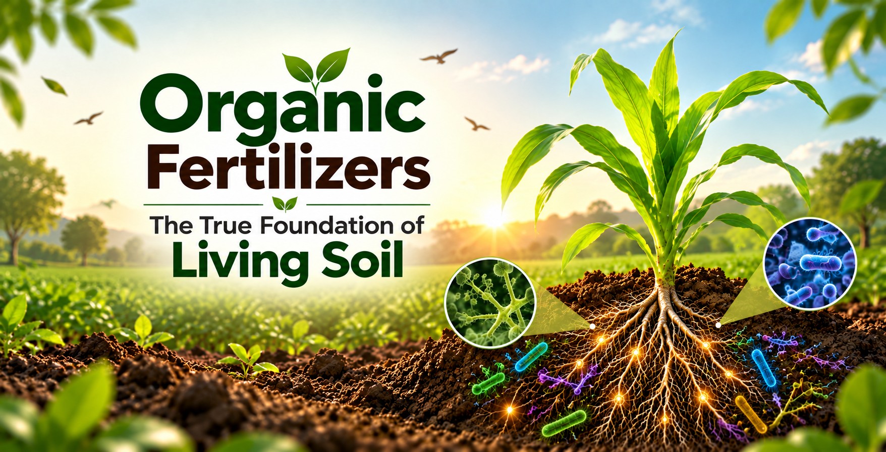 Organic Fertilizers: The True Foundation of Living Soil